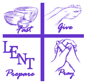 Lent - fast forgive pray prepare